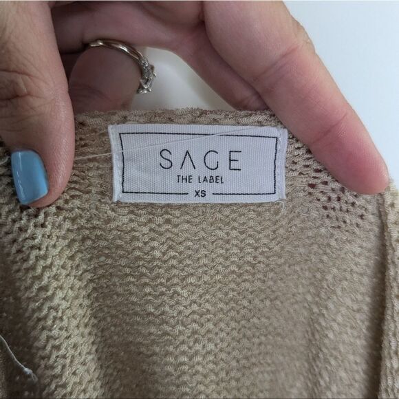 Sage Brand Tan Knit Tank - Picture 5 of 6